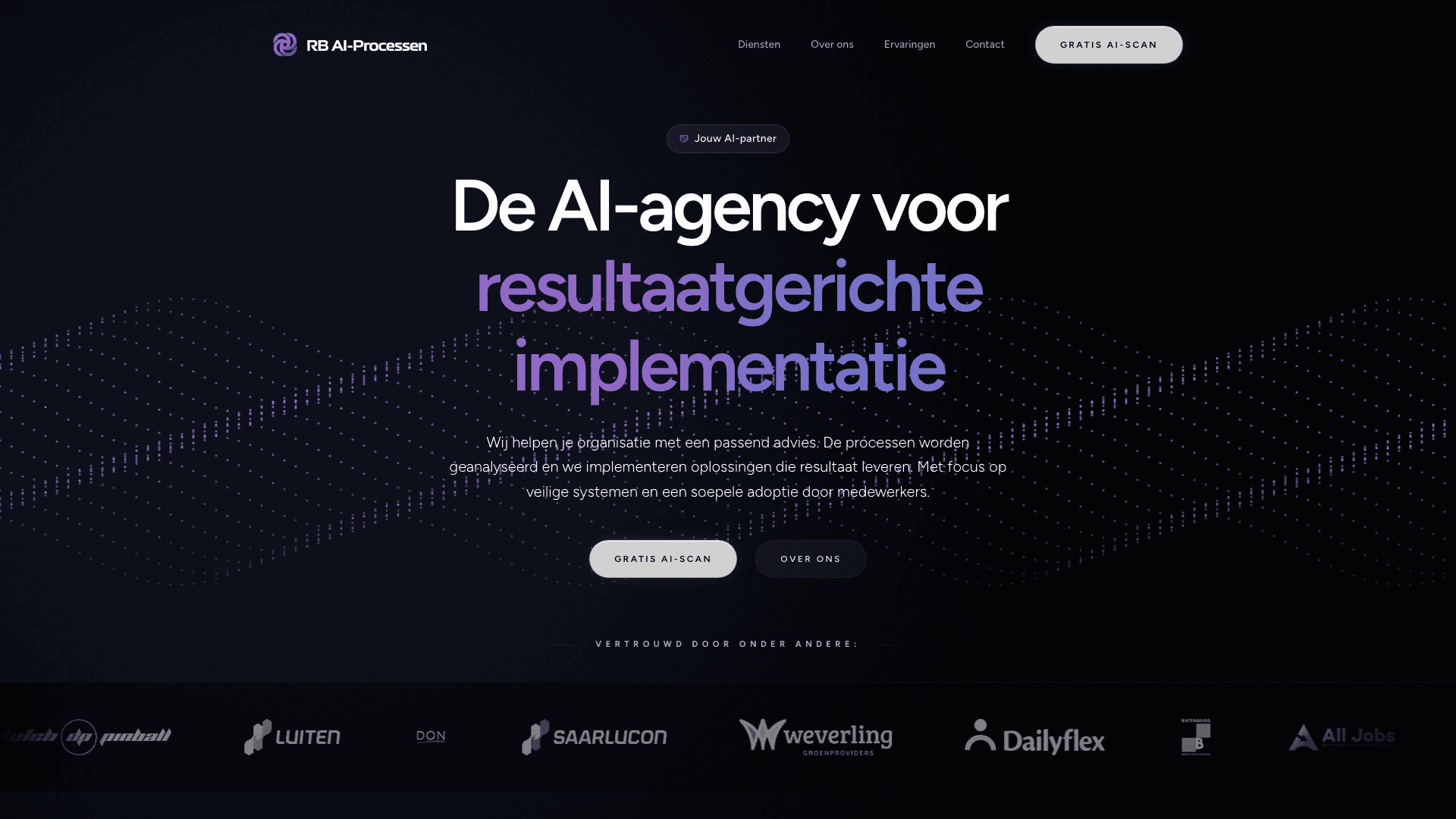 Website van RB AI-Processen